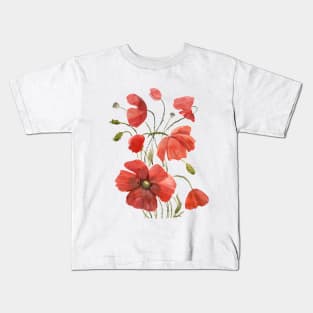 Poppies Kids T-Shirt